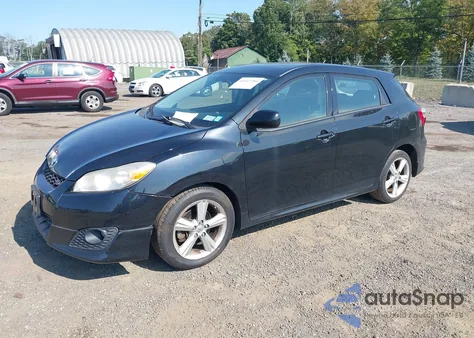 2009 Toyota Matrix S из США, поврежденный, VIN 2T1LE40EX9C010118